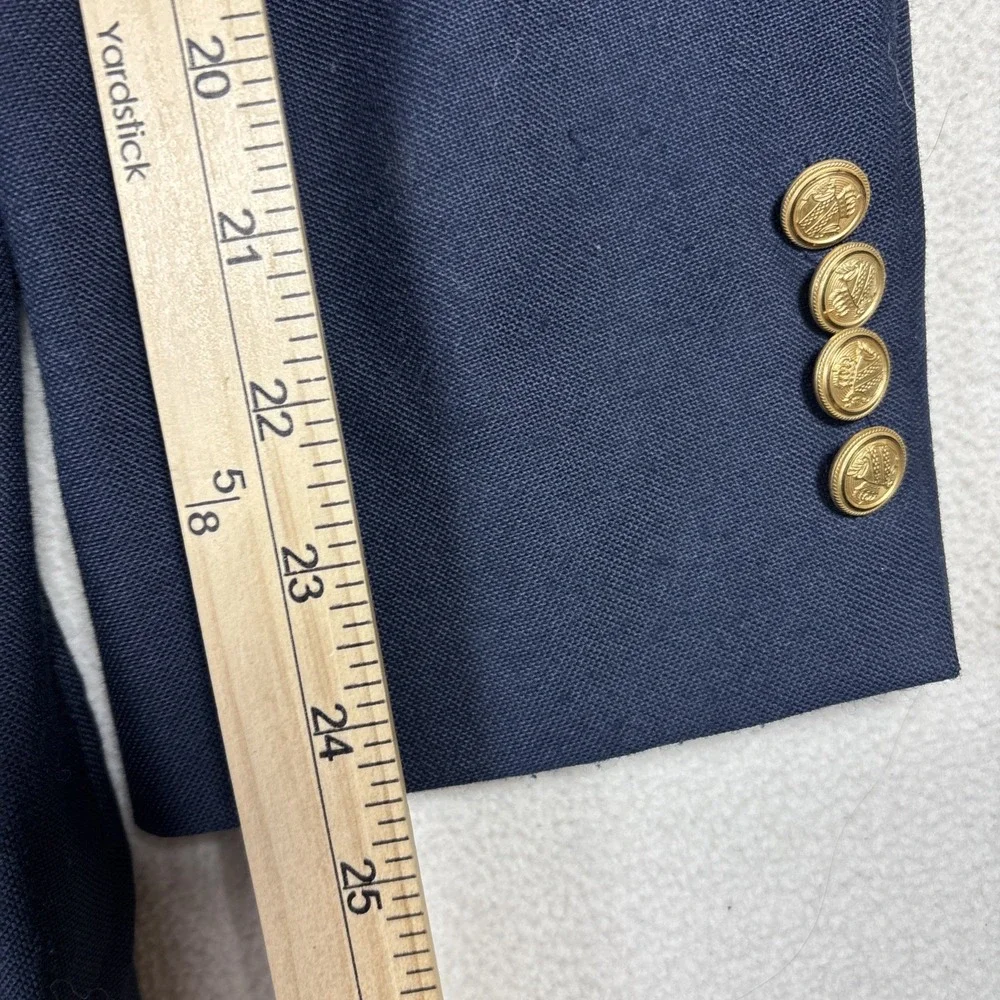 Arnold Palmer Navy Blazer 42R Mens Gold Button Jacket Classic Golf‎ Executive